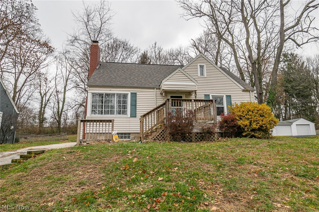 Possible lease option or rental. An excellent opportunity West of State Rd in Cuyahoga Falls. This lovely cape cod has 3 bedrooms and 1.5 baths. A finished basement adds ample living space. The back yard is large, and completely fenced in. There have been many updates, including the carpet in January 2019, other flooring, tiled shower, and more. There is a garage, previous water proofing, a sump pump, and more.