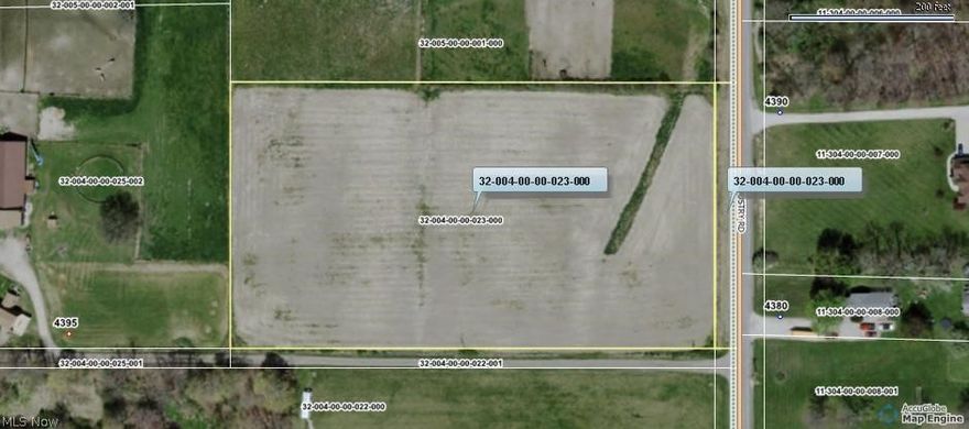 Beautiful building parcel in Rootstown Township. Rootstown LSD.  The gently rolling terrain of this parcel has possibilities for walk out basement for a new home.  Will need well & septic, but already soil tested for septic!  Zoned R-1, this lot could be divided into two separate building lots under R-1 zoning regulations.