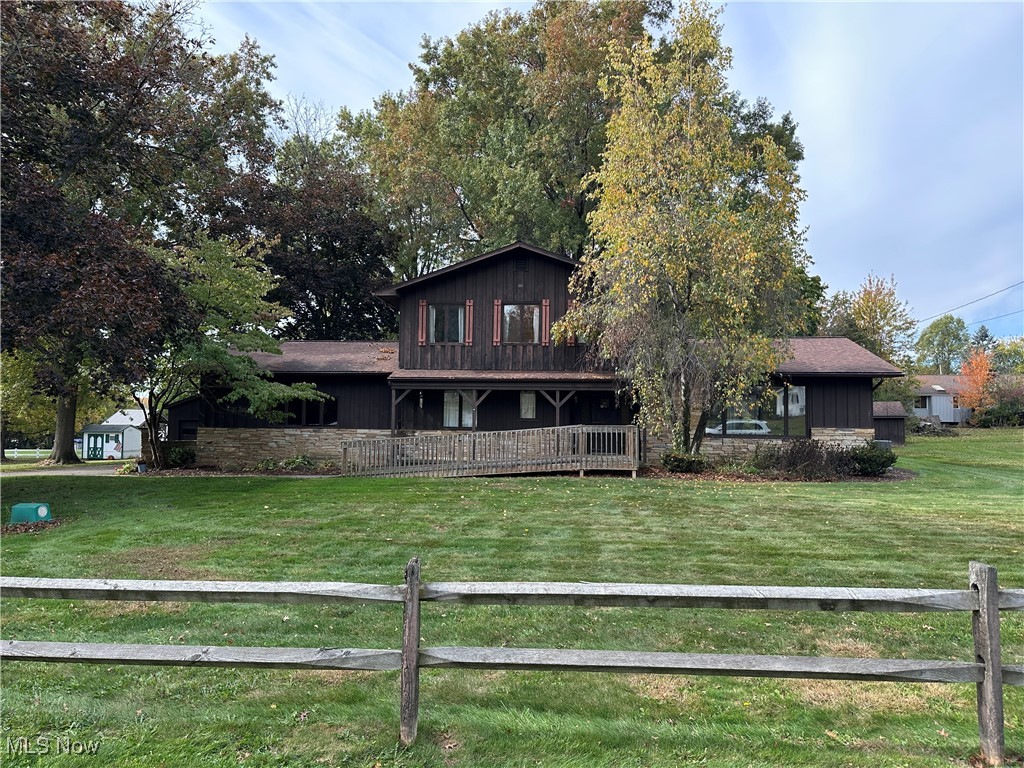 New Listing – 978 Southwold Rd, Copley.
Nestled in a desirable neighborhood within the Copley-Fairlawn School District, this 3-bedroom, 2-bath home offers over 2,100 square feet of living space on a beautiful .63-acre wooded lot. Perfectly located within walking distance of Copley High School, this property combines space, character, and the potential to “make it your own”! Step inside and you’ll appreciate the home’s warm, rustic charm and functional layout. The vaulted living room with exposed wood beams creates an open, airy feel, while the large family room offers a cozy retreat with its stone-faced, wood-burning fireplace, wood-paneled walls, and sliding doors leading to a spacious concrete patio overlooking the backyard — ideal for gatherings or peaceful evenings outdoors. The kitchen is open to the family room and connects to a formal dining room, offering great flow for entertaining. Upstairs, you’ll find three over sized bedrooms and a full bath. The expansive laundry room on the main level includes cabinetry, a closet, and comes with a washer and dryer for added convenience. Outside, the property features both a 2-car attached garage and an impressive 25’ x 19’ detached garage with a workshop and manual hoist, offering endless possibilities for hobbies, storage, or a home business. A wheelchair ramp provides easy access to the front porch. This home, with great bones and tons of potential, is ready for your updates and personal touch. With solid construction, a great floor plan, and valuable features already in place, it’s an incredible opportunity in one of Copley’s most sought-after neighborhoods. Additional Highlights: *Furnace & hot water tank (2012), *A/C (2021), *.63-acre lot with mature trees, and *convenient location near schools, parks, and shopping, *Well and septic inspections already completed. Don’t miss this chance to create your dream home in an unbeatable location!