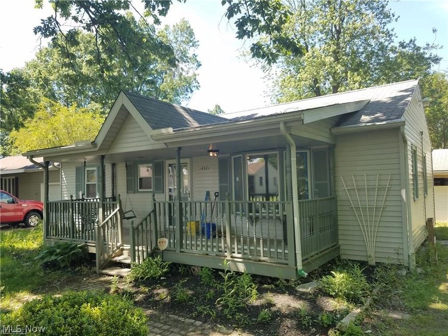 3 Bed / 1 Bath Ranch with great floor plan in Sheffield Village. Home is partially remodeled...new cabinets, granite counter tops, furnace, AC, Hot water tank. Finish the job and make it your own!