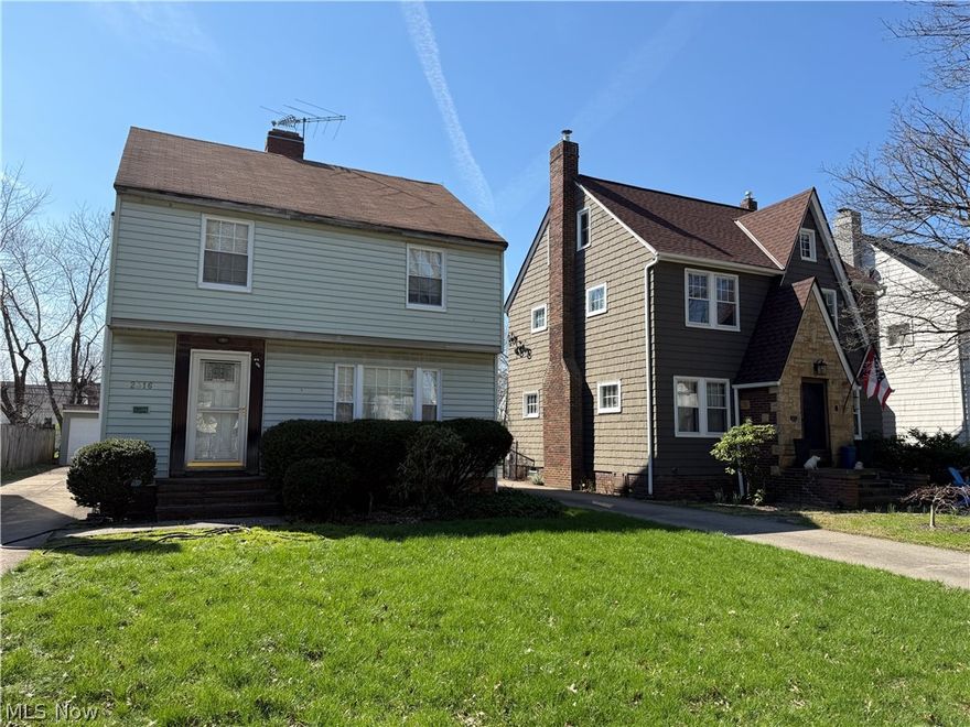 A smart investment, the home is solid, needs updating. Spacious throughout.  Hardwood floors, newer windows, balcony and enclosed porch on the rear of the house.  Priced to sell, won't last long, being sold as is!  Buyer to assume POS Violations!