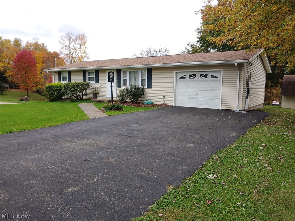 3 Bedroom Ranch on Great Corner with Paved Driveway 12' x 10' Rear Deck, 16" x 12' Storage Building Nice Kitchen with Granite Counter Tops, Updated Bath, Updated Roof, Siding, Windows, Furnace, Air Conditioning, Hot Water Tank, Water Softener, Large Lower Level Family Room This is a Great Home Well Taken Care of with Updates, And is Owner Ready, Super Clean and Neat as a Pin, Will Make a Great home for Starters, Downsizers, Individuals or Families, Easy to Show Call today>