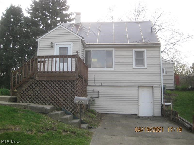 Vinyl sided Bungalow on double lot. Living room with picture window. Kitchen with oak cabinets. Bonus room on the first floor could be used as a second bedroom, but it doesn't have a closet. Half bath off of bonus room. Sliding glass door to enclosed porch. This property is eligible under Freddie Mac First Look Initiative through 5/23/2021. Seller will not complete any repairs to the subject property, either lender or buyer requested. The property is sold in AS IS condition. Buyer to verify all information. Buyer or Buyer's Agent responsible to check with Building, Zoning, EPA, DEA, Tax Department or any other requirement for intended use. Buyer to pay for all inspections. Earnest Money to be a cashier's check. Subject to clear title.