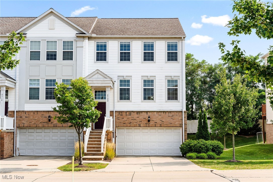 Discover your dream home in this pristine end-unit condo located at 6500 Park Pointe Ct, Pepper Pike, OH 44124. Built in 2012, this townhome style condo offers 3 bedrooms, 3.5 bathrooms, and approx. 2,376 sq ft of beautifully laid out living space. It stands out among the Pointe at Sterling Lake community as one of the nicest units available, priced perfectly. The open concept main level features high ceilings, abundant natural light, stylish finishes, and an upgraded kitchen with modern appliances. Granite counter tops, eat-in kitchen with an island and space for a dining table, it opens up into the family room with a deck off the back to enjoy sunrises & sunsets. The primary suite includes a spa-like bathroom, walk-in closets, and privacy. The upper level has a second large bedroom & full bathroom with a loft space that can be used as an additional living space, or home office! On the lower level you’ll enjoy the 3rd bedroom with walk-out access, 3rd full bathroom, laundry and garage access. Additional highlights include private garage parking, low maintenance living, and a location that offers convenience without compromising tranquility. Nearby Beachwood, Pinecrest & Woodmere, situated in the sought-after Orange Schools district, this condo gives you easy access to local amenities—shopping, dining, parks, and major commuting routes. If you’re searching for a perfect condo in Pepper Pike that delivers both luxury and value, this is it. Schedule your private showing today!