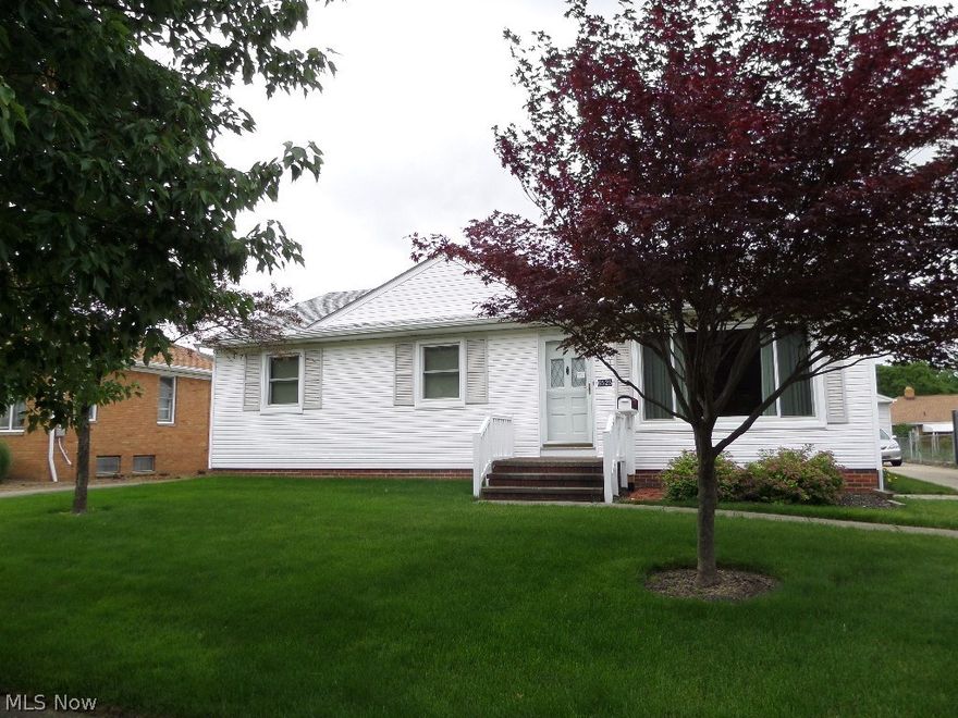 Lots of updating with a little vintage left over! Original owner who purchased in 1957 when it was the model home! When you pull up to this well cared for ranch just off the Parkway you will notice some of the major improvements immediately. Roof, gutters and garage in 2014. Driveway 2002. Windows and front porch rails 2016. Inside big ticket items are furnace, air and hot water tank 2016. Kitchen and upstairs bath are original. You may want to keep the vintage look! Or update to your style! Beautiful hardwood floors, lots of windows and spacious living room/dining room combination. Full unfinished basement is ready for future living space. Home is located near Southland Shopping Center and within easy walking to Parkway, shopping and more.
