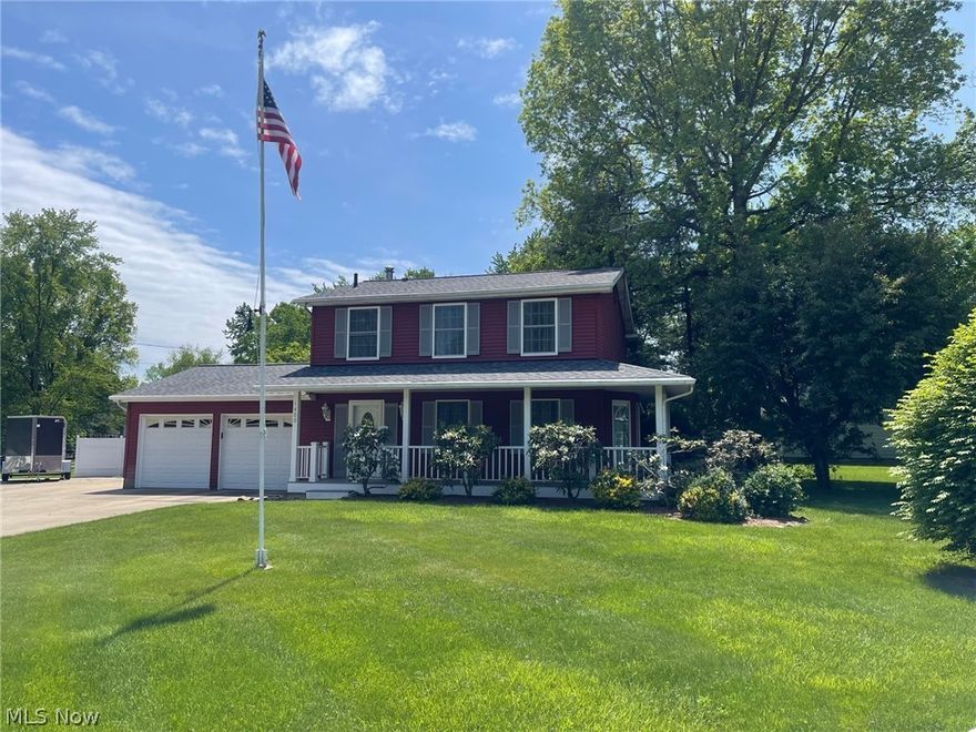 Long time owners (almost 25 years) moving on, creating a great opportunity for the next owner(s) to just move in! Home has been well-maintained over the years with many updates and improvements that make the home "move-in" ready. Recent updates include: New roof and gutter guards in 2021; New front door in 2021; New windows upstairs and all new interior doors in 2019; Updated electrical circuits and new breaker panel in 2021; Kitchen updates in 2018 include granite countertops, Carrera marble backsplash, and soffit with led lights; updated 4-season room in 2021 include ridged core flooring, new walls and windows. Large storage barn/shed (12 x 16) provides a great deal of room to store lawn equipment, bikes, tools, patio furniture, and more. There is also additional concrete on the garage side of house providing plenty of room for additional parking. The 4-season room adds 364 square feet of above-ground living space to the county's 1248 square feet. Home has chain link fencing in the r