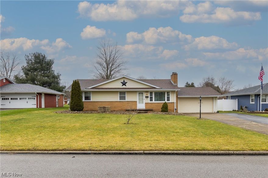 Situated on the serene Diana Drive in Poland school district, this ranch-style residence is a testament to comfortable living. Boasting three bedrooms and two bath, this home offers a perfect blend of space and charm. The expansive eat-in kitchen, newly remodeled to modern standards, becomes the heart of the home, ideal for culinary adventures and family gatherings.

Step into the beautiful fenced backyard, a private retreat featuring a pavilion and a shed, creating a picturesque setting for hosting and relaxation. The yard, perfected for entertaining, is complemented by a new roof and windows installed in 2015, ensuring both efficiency and aesthetic appeal.

Notable upgrades include a new refrigerator and microwave in 2016, a new bay window, a roof on the shed, and a remodeled kitchen and bathroom in 2021. The recent addition of a newly remodeled deck in 2022 adds the perfect finishing touch to this charming Poland residence. Don't miss the chance to call this delightful property home!