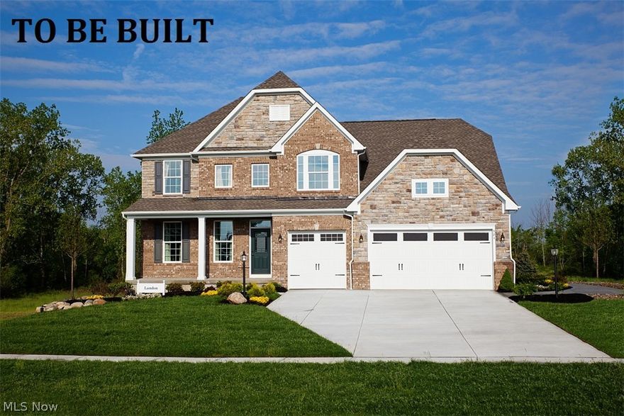 Set up an appointment today to discuss Halsted Village’s Landon Floorplan! The Stone Front elevation is included for breathtaking curb appeal. The Kitchen includes upgraded espresso cabinets, Granite countertops, and a Stainless Steel appliance package, along with a beautiful sunny Morning Room!  The Great Room offers a fabulous space for entertaining with included fireplace.  The upstairs offers four large bedrooms, 2 ½ bath, and upgraded Roman Shower and Tray Ceiling in the master suite. A Finished basement will complete the home with additional space for family and friends.  Ryan Homes thoughtful design and efficient use of space will amaze you! The home is to be built with an estimated completion in Spring 2015 for those that don’t wait! To Be Built - Photos for illustration purposes only.