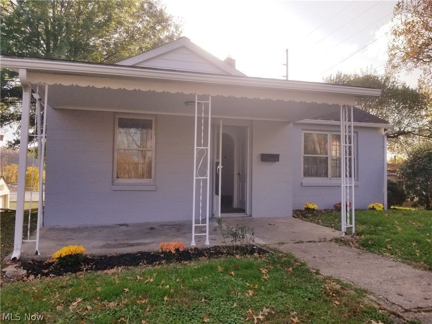 Rare, nice & clean 1 story, 4 bedroom, 2 full bath home with fresh paint, (interior and exterior) updated bathrooms and all new flooring throughout. Huge first floor laundry & utility room make this nice for any homemaker! Central air and garage make this a gem of a find at this price. Quiet neighborhood allows for sitting on your front porch in the evenings. Attached garage is great for parking on a storage area. Call for a showing today!