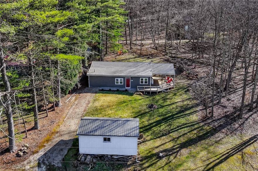 Online Only Auction 4/29/2025 6:00 PM - Searching for a turn-key summer getaway? This recently updated 3 Bed-2 Bath home has 928 sq. Ft. of living area complete with a covered patio and storage barn. Appliances, furnishings, and kayaks stay with the property making this move in ready. Utilities for the home include private well and septic, electric forced/central air. There is a newer furnace with heat pump, hot water tank, pressure tank, well pump, and electrical boxes. Located only 500’ to Clendening Lake, and 1 mile drive to the marina, this property is perfectly located for all your lake amenities. Make plans to join us at the open house and find your next getaway!

Open for Inspection: Monday, April 14th 2025, 5:00-7:00 PM