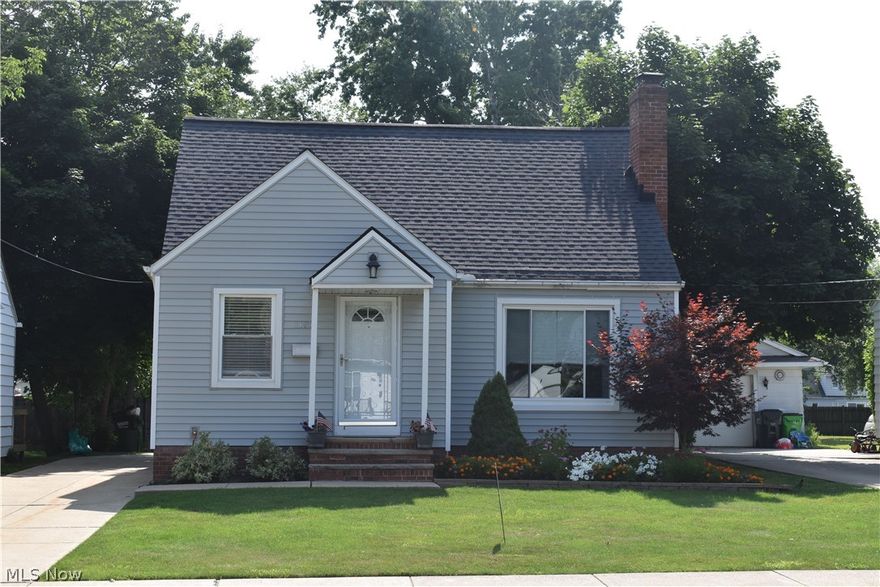 Move in ready 3 bed 2 bath bungalow with many updates throughout this well maintained home. Kraft Maid cherry cabinets and tile floors in kitchen that flows into spacious living room with wood burning fireplace. 2 Bedrooms and full bath complete the first floor. The second floor is a spacious master suite with cedar closet. The basement offers another full bath, laundry room, and living area with plenty of storage. Rear deck perfect for entertaining or just relaxing. Close to Oakville Park.