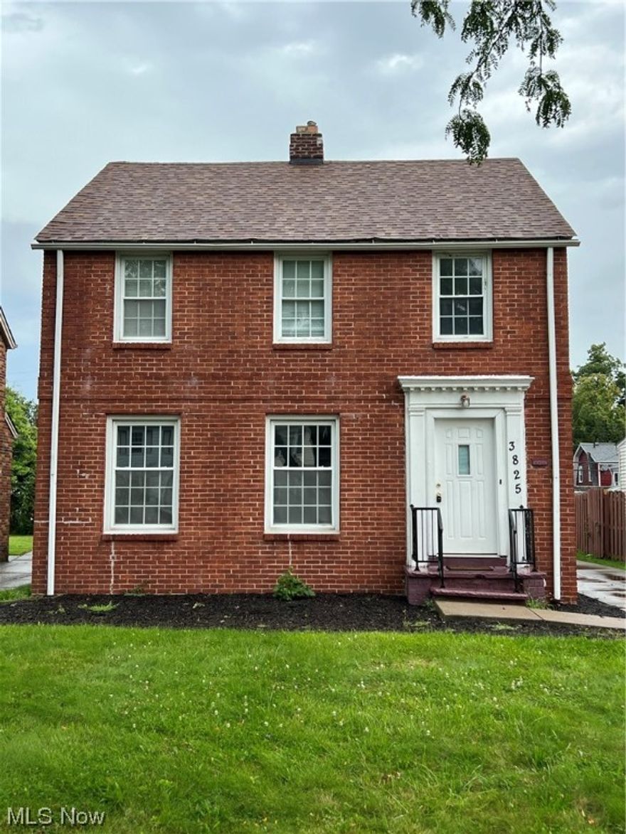 All Brick Colonial which has been renovated and is ready for it's new OWNER.  The Kitchen has new White Cabinets, quartzite countertops, glass backsplash, marble flooring and all Stainless Steel Appliances that remain with the house.  The Living Room has BAMBOO engineered flooring, a newly tiled Faux fireplace and all new canned lighting.  Living Room leads to Dining Room with same flooring and Built in China Cabinet plus new chandelier and canned lighting and leads to back Bonus Room which could be an office, playroom, etc. with a back Slider Door leading to the wood deck/back yard.  There is a totally renovated Powder Room off the Kitchen.  Upstairs you will find three nice sized Bedrooms and an updated Bathroom with Marble Floors and Tub Surround.  One of the Bedrooms has a door leading to an outside deck.  There is a walk-up stairway to the 3rd floor attic which could be easily renovated to be a fourth Bedroom.  The Basement is partially finished with carpeting and updated lighting.  There is a two car garage and the backyard is fenced in on 3 sides.  There is a large Deck at the back of the house and a nice grassy back yard.  Located conveniently a few homes away from the Walter Stinson Community Park, near shopping, hospitals and restaurants.