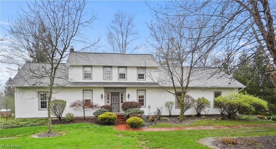 Welcome home to the original farm house for Walden built in 1900. Moved to its present location & foundation in the late 1960's, this home is rich in charm, warmth and character. 4 bedrooms, 3 full baths on 1.1 acres.  Coffered ceilings in the Dining room and front parlor/Living room. Large kitchen has built in ovens, granite counters and opens to the large eat in area. Family room has a dual fireplace, built in bar and barn wood siding flooring. Master bedroom has an attached den/office. Den/Office offers a built in desk, speakers and walnut floors.  One bedroom has its own full bath. Plenty of closet space throughout the home. Full basement is a walk out to the back yard where you will find a built in fire pit. Large detached garage/barn can house 4 extra cars.