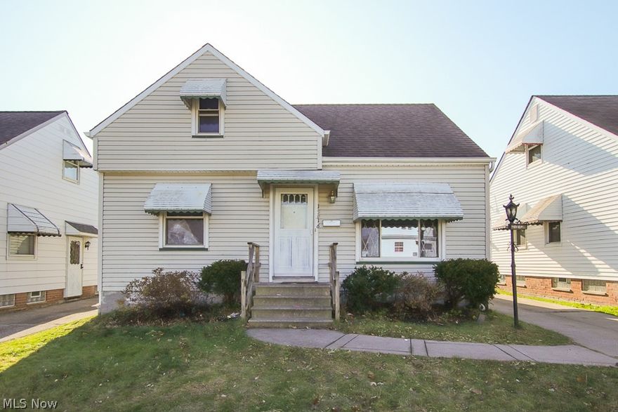 Welcome to 15916 Edgewood! This 3 bedroom/1bath charming cape cod is ready for its new owner. Property features new flooring through living room and bedrooms on first floor. Property has partially finished basement as well. Paved driveway leads to a one car detached garage. Backyard is almost entirely fenced in. Newer roof and siding. Contact your favorite realtor today for your private showing!