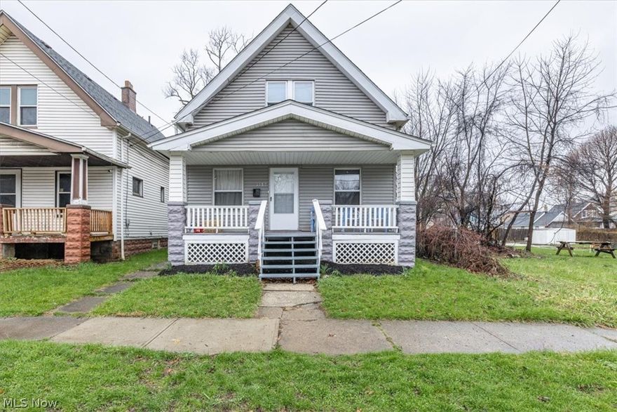 Welcome to 3152 W 68th Street! This renovated and cash-flowing four-bedroom single-family home is located about a 10-minute drive to Downtown, Ohio City, Tremont, MetroHealth Main Campus Medical Center and major retail shopping at Steelyard Commons. An easy addition to any investor portfolio. The updated kitchen offers stainless steel appliances (included), granite countertops, and shaker style cabinets. Living, dining, two bedrooms and full bath round out the main level. Two additional bedrooms including a large primary bedroom, are on the second level. Updates most recently include brand new flooring in kitchen and bath, new baseboard heating on the 2nd floor (all 2026). Other highlights to note: new roof & electrical panel (2021), new furnace & windows (2022), enclosed back porch and off-street parking accessible from the back alley. Estimated market rent is $1550 - $1600.