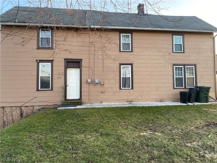 This 4 bedroom home offers over 1600 sq ft of living space.  Needs some cosmetic updating.   Would make a great rental property