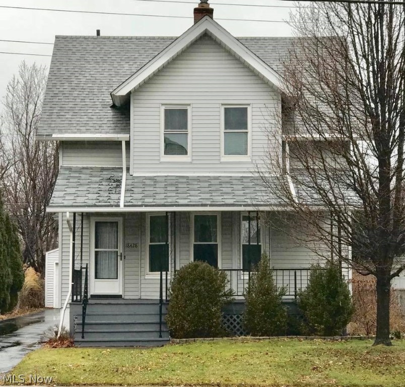 Welcome home to this lovely colonial in Lakewood's walkable West End. 3 bedrooms with updated flooring & large closets. Freshly painted throughout in today's colors. This home has great updates all within the last 5 years, central air, all newer windows, furnace, updated electrical box, roof, storm doors and flooring. Don't miss the extra, private yard space behind the 2-car garage! Great location: In walking distance to Rocky River shopping, dining, metro parks and minutes from downtown Cleveland.