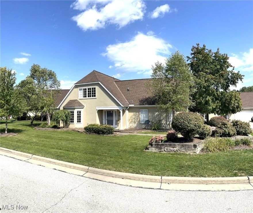 Freestanding Townhome with Breathtaking Lake Views in Ethan's Green! Discover your dream home at the top of the hill, where every day begins with spectacular lake views! This incredible townhome offers an open floorplan drenched in natural light, with expansive windows that frame your beautiful surroundings. The spacious family room boasts a cozy gas fireplace, perfect for relaxing evenings. Enjoy meals in the dining room with easy access to the patio through a sliding door. The large, gourmet eat-in kitchen features a charming bay window, ample counter space, and plenty of room for culinary adventures. Wake up in the Luxurious Master Suite to stunning lake views, and unwind in the master bath with a soaking tub and separate shower stall. All bedrooms are oversized, offering comfort and space for everyone. Relax on the patio while soaking in the serene water view. First-floor laundry and a half bath add to the convenience. Modern Upgrades include an updated furnace, AC, and water tank. Oversized 2-car garage for all your storage needs. Nestled on a quiet cul-de-sac street in the sought-after Ethan's Green community. Don’t miss out on this fantastic opportunity to own a piece of paradise!