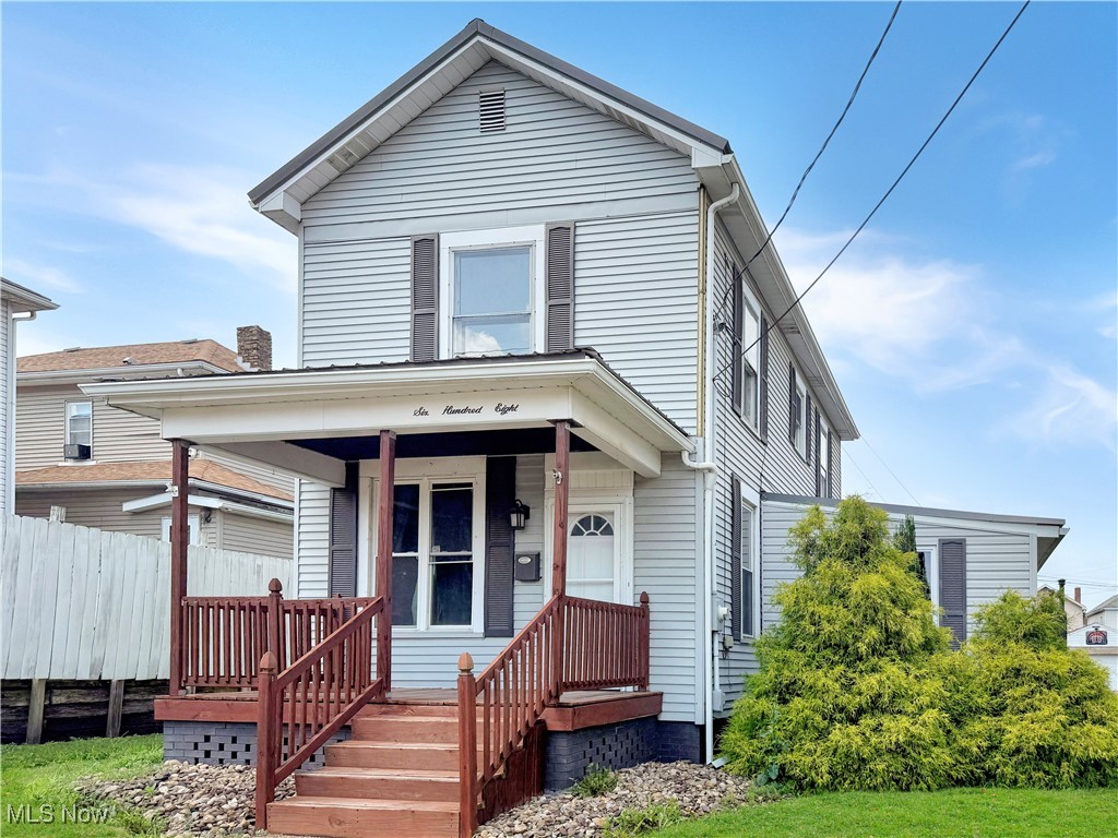 Step into this beautiful 3 bedroom’s home with one bedroom on the main level. Stunning remodeled kitchen, large dining room, flat private back yard and two updated baths.