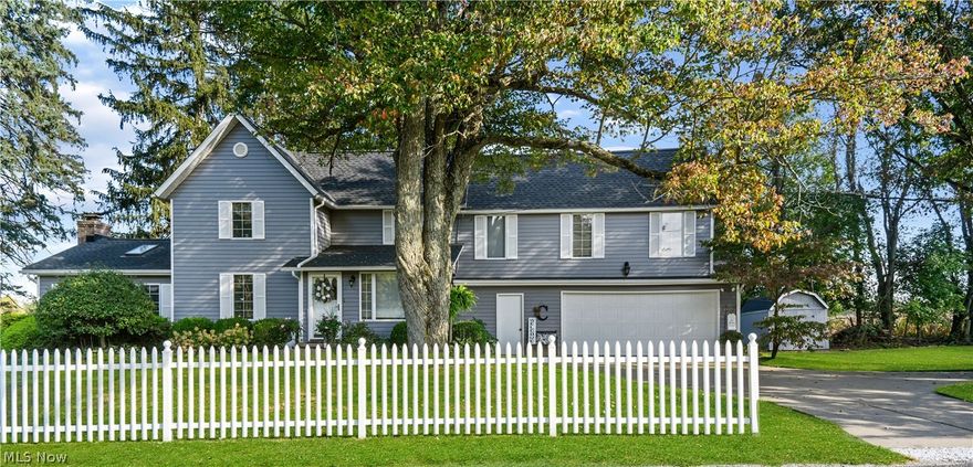 Welcome to your new home! So much to love about this beautiful and charming farmhouse home located on SEVEN acres. Step into the front door and you will immediately be greeted by the home's country charm and pride of ownership. The spacious kitchen has lots of cabinets and counter space including an island and breakfast bar. Off of the kitchen is a spacious great room that includes a large brick fireplace and sliding doors that walk out to a brand new porch. Outside includes an inground pool with a new liner, several black walnut trees, a huge outbuilding (able to hold horses), and two sheds. Located upstairs are two full baths and three bedrooms. In the large primary bedroom is a full bath and double doors that walk out to the second-floor balcony that overlooks the beautiful property. Home warranty included for peace of mind. Roof replaced 2 years ago. Schedule your showing today!