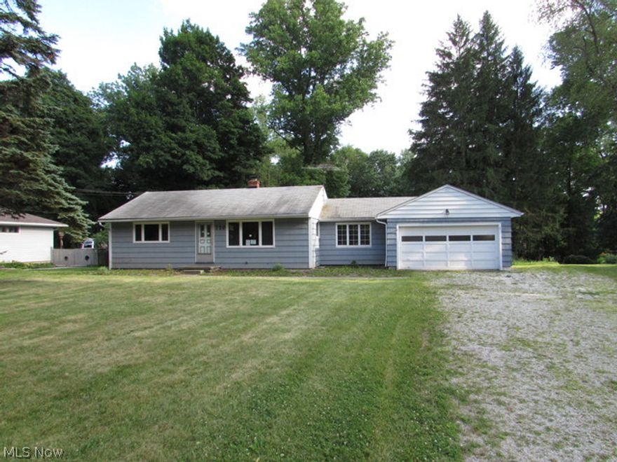 Great affordable 2bdrm ranch style home has so much to offer! All the convenience of one floor living at it's finest! Large rooms, spacious kitchen with lots of cabinet and counter space. Sunroom overlooks the great backyard. Full unfinished basement awaits your finishing touches and plans/ideas. Large lot, 2 car attached garage and so much more. Being sold as-is. Call today to schedule a tour before this one is SOLD!