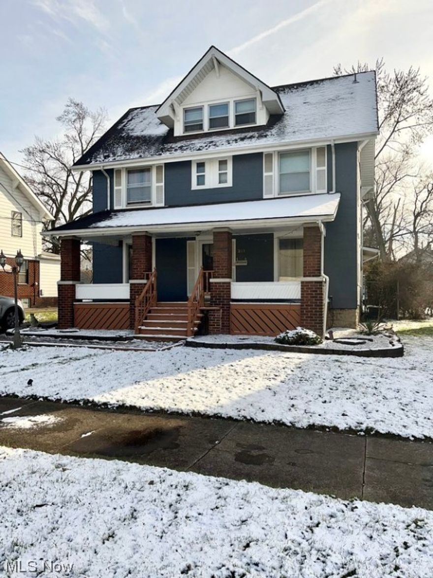 Spacious, 3-Story Charming Home Featuring a 3-Car Garage with Attached Workshop. Private Gated Frenced-In Backyard--a Pet Owners Dream!   Huge Deck with Partial Roof to Enjoy!  5 Bedrooms.  1.5 Baths.  Living Room With Beautiful Fireplace!  Formal Dining Room.  Original Oak Woodwork including Built-Ins.  Lovely Front Porch!