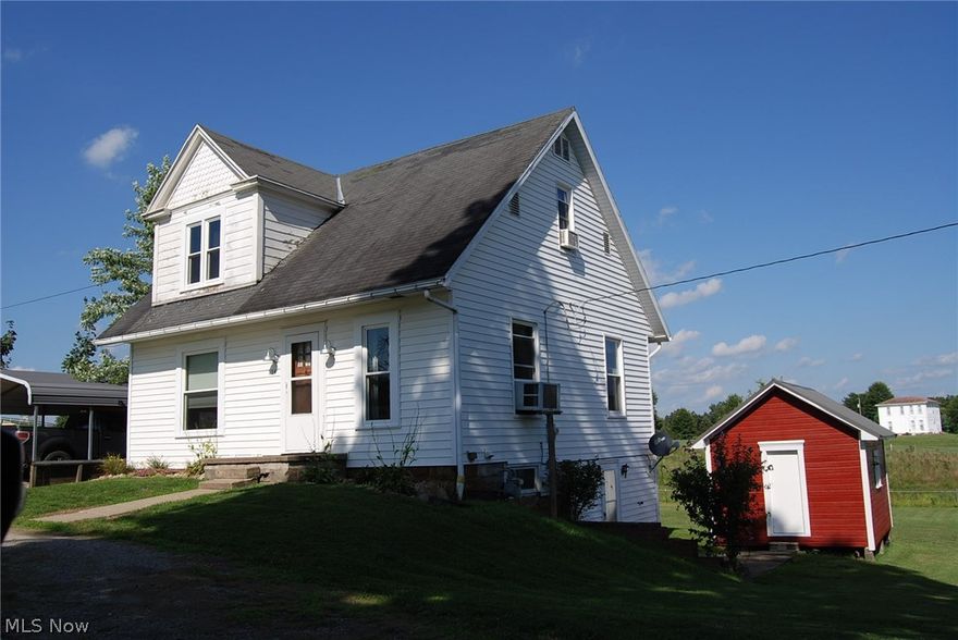 Charming 3 bdrm home in the village of Senecaville. Nice large yard. Includes 3 lots with approx. .7354 acreage.  Lots of updates include window in 2017, kitchen, bath, gas furnace.You will enjoy this spacious home with easy access to interstate. Call today for your private showing.