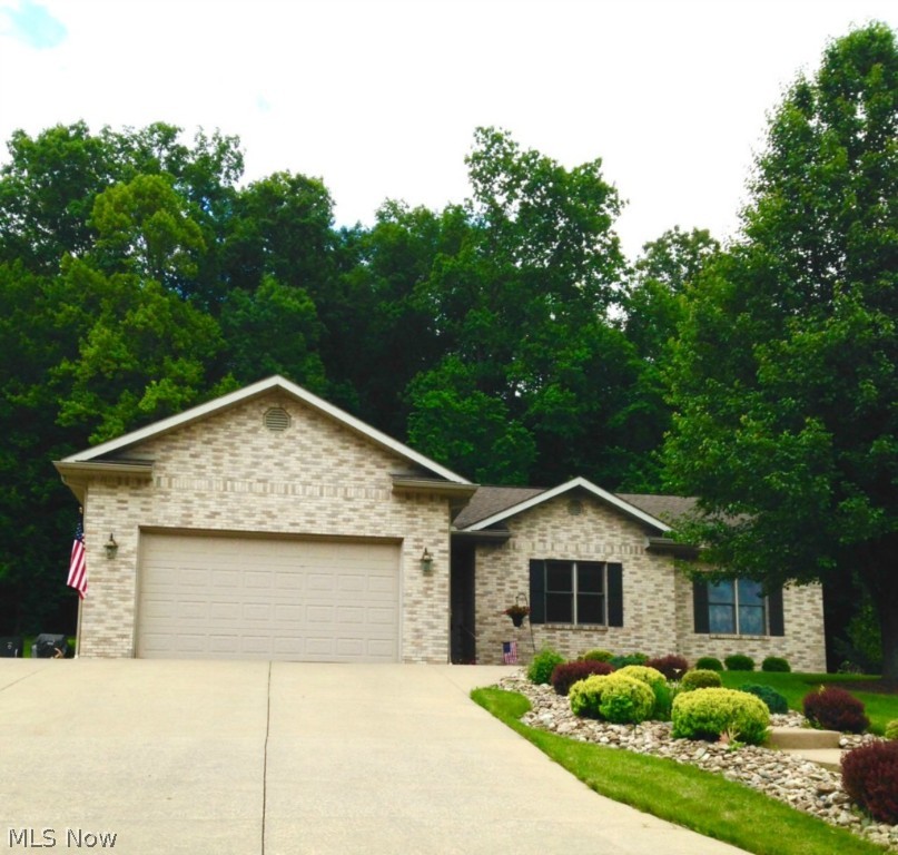 Fantastic brick ranch in great location. 3 bedrooms including the master suite with walk-in closet and full bath with new ceramic tile floors, tub, shower and ceramic vanity. Large living room with gas fireplace. Beautiful Schrock kitchen with Corian counters and stainless appliances. Island bar and open dining area. Sliding doors to 12' x 12' enclosed screen back porch. First floor laundry room. 25' x 15' finished family room in LL.. Plumbed 3rd bathroom. Quiet setting. Includes Home Warranty!