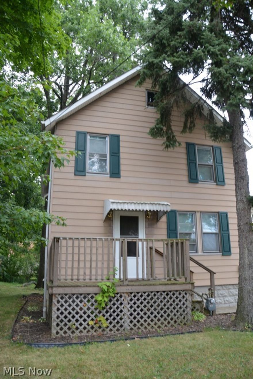 Move right into this charming two story colonial in Firestone Park. Investors also welcome to make this your next investment property. Some updates include new vinyl windows (2011), new maple kitchen (2012), new flooring (2012), new doors (2012), electric updated (2012), glass block in basement (2011), new lighting on back porch and ceiling fans (2012), new plumbing (2011) and furnace (appx 2002). Two car detached garage. This home is ready for your personal touches.