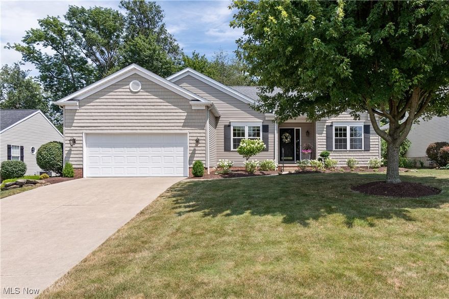 Way nicer than new! This villa style home features over $170,000 in remodeling including custom kitchen with luxury appliances, fabulous Master Bath with unbelievable tiled walk in shower and cabinetry, all new flooring, replaced windows, roof, HVAC, custom first floor laundry. Wonderful finished lower level includes a rec. room, office, fitness room or bedroom with adjacent new full bath, and plenty of storage space. Backyard private oasis with a composite deck and patio is a great bonus! Truly the nicest ranch style home we've seen, it will exceed your expectations! Located near Washington Square and Stark Parks Trail.