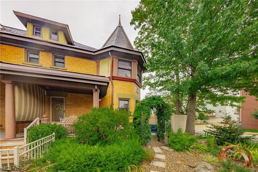 Victorian Style Townhome with turret. Gorgeous and thoughtful interior design touches are found throughout this distinctive home.