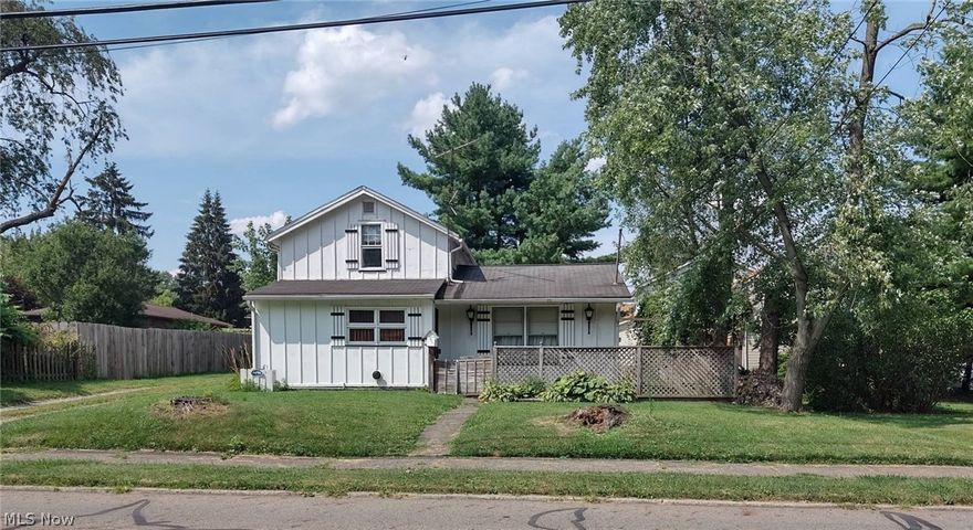 This charming home offers very comfortable and quaint living with a side walk way deck that is the full length of the home, very nice outdoor setting. It has 4 bedrooms, 2 full bathrooms and built in shelving in the dining room. This home needs some updates and TLC. It is being sold as is.