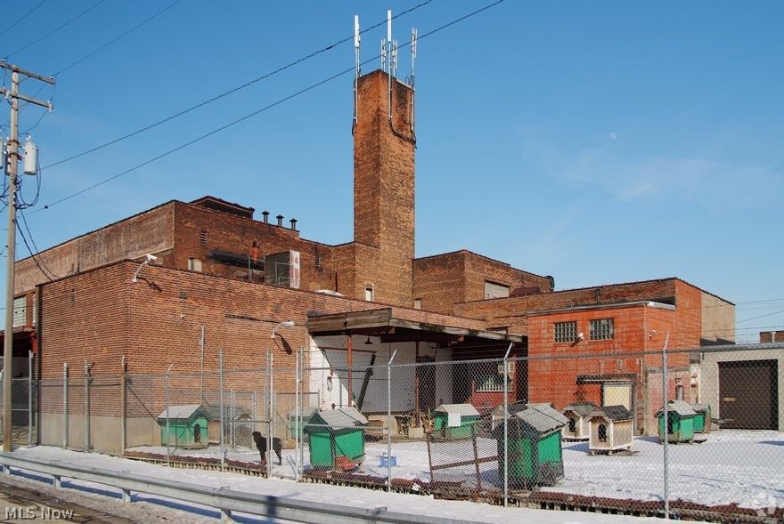 Former FDA approved sausage & meat processing plant. This building is
still generating an income per month from a roofing company, leasing the
3 garages on a month to month lease. This building has a ton of open space
and just needs your vision for it’s bright future. Built in 1910, this has been
home to many successful business’s over the years. 6 commercial sized
smokers are still intact. There is 32,604 sq ft of above grade, 8,326 sq ft in
the basement, and 1,800 sq ft of garage space waiting for you, along with
exterior dock space. Just minutes outside of Ohio City & Tremont, within
close proximity to highway access (I-90 &  I-71).