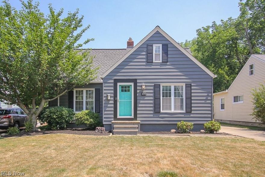 Discover a bright and welcoming storybook bungalow in the very heart of Bay Village! This 3 BR, 2 full (above grade!) bath home, despite its modest square footage, boasts all the classic and bonus elements to make this property a top contender in your house hunt. INSIDE, satisfy your checklist with the following: formal living room with gas FP; formal dining room; coved ceilings; enclosed & well-insulated sunroom; stainless steel appliances in the neutral, step-saver kitchen; newer floating floors; replacement windows; two full baths on each level, one tastefully and cheerfully retro and the other a more modern indulgent master bath w/ skylight that compliments the expansive, vaulted master suite upstairs - both beautifully tiled; a clean, dry & partially finished bsmt; newer & maintained mechanicals. OUTSIDE: a level and deep rear yard that beckons for a vegetable garden, an Edenic makeover, and/or a revival of its already installed beds; 1-car garage with plenty of room for expansion