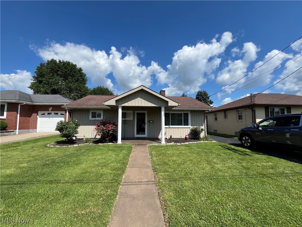 Charming and fully updated 2-3 bedroom, 1-bath bungalow situated on a level lot in a desirable neighborhood. This well-maintained home features a spacious living room, an updated, fully equipped kitchen, and a convenient main-floor laundry located just off the kitchen. The separate dining room includes a built-in cabinet for added character and storage, and the modern full bath has been tastefully updated. Other updates include new drywall thru-out & solid wood 6 panel doors. The detached garage offers a separate storage area that presents endless possibilities — ideal for a workshop, crafting space, or private home office with the addition of a mini-split HVAC unit. The easy-to-maintain level lot, attractive curb appeal, and inviting covered front porch complete the package. Move-in ready and perfectly located, adjacent to the city park & walking distance to all amenities — don’t miss the opportunity to make this lovely home yours!