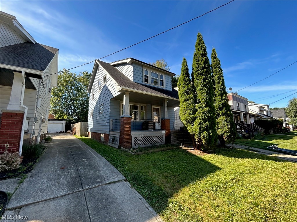 If you are looking for a new rehab project look no more, this large 3-bedroom colonial is a great opportunity for a savvy investor. First floor with a living room, dining room, and kitchen. The second floor with three spacious bedrooms and a full bath. Great location close to Cleveland Metroparks Zoo, local restaurants, shopping, easy freeway access and minutes to Downtown Cleveland. The house is on the condemned list. The owner is a licensed agent in the state of Ohio