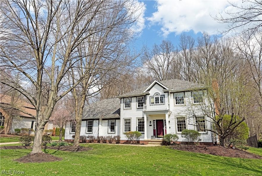 This custom-built home in the sought-after neighborhood of Mayfair Estates has so much to offer! The 1st floor features a spacious great room with french door access to the deck & opens to both the living room with sliding french doors & the kitchen with a breakfast bar, newer stainless steel smart appliances, an abundance of cabinetry, & a dinette with an additional sliding glass door to the deck. Off the kitchen you will find a formal dining room, an office with vaulted ceilings, a laundry room, & a full bath. The 2nd floor showcases the expansive primary bedroom with ensuite bath that includes a jetted tub, walk-in shower, & double vanity, as well as a walk-in dressing area with 2 large double closets. 3 additional ample-sized bedrooms & a 3rd full bath complete the 2nd floor. The finished lower level offers an additional 1000+ sq ft that includes an oversized rec room with newly added wet bar & smart lighting, an additional living suite/possible 5th bedroom, & a 4th full bath. Off the deck in the secluded back yard you will find almost an acre, including plenty of mature trees, a newer 6 foot fence, & great views of the golf course fairway! Other updates include: newer roof (2025), newer HVAC (2024), newer waterproof LVP flooring through most of the home including lower level, a gas stove, & smart light switches throughout most of the home - all this plus so much more! Contact us for your personal showing today!