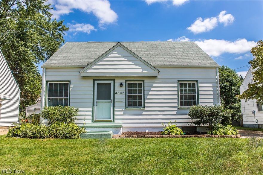 Consider this awesome 3 bedroom cape that current Owner opened up on first floor making it a spacious two bedroom home. It could be converted back easily but looks awesome now and was perfect for this Seller working at home... Professionally refinished hardwood floor on 1st floor The entire 1st floor has fresh paint in fashion neutral colors. Second floor is opened to staircase and has a loft feel to it. Vinyl replacement windows throughout. Kitchen appliances are included. Seller added a garden bed with paver stones along side of garage, This property is walking distance to everything wonderful in Cuyahoga Falls including the River Front, Natatorium, Lions Park and much more. This particular neighborhood is pegged for historical status making it a popular area to invest in. Enjoy Cuyahoga Falls utilities and amenities including beautiful Parks & Recreation. Roof new in 2005 and seller added gutter guards. This home is being offered with a one year home warranty with America's Preferre
