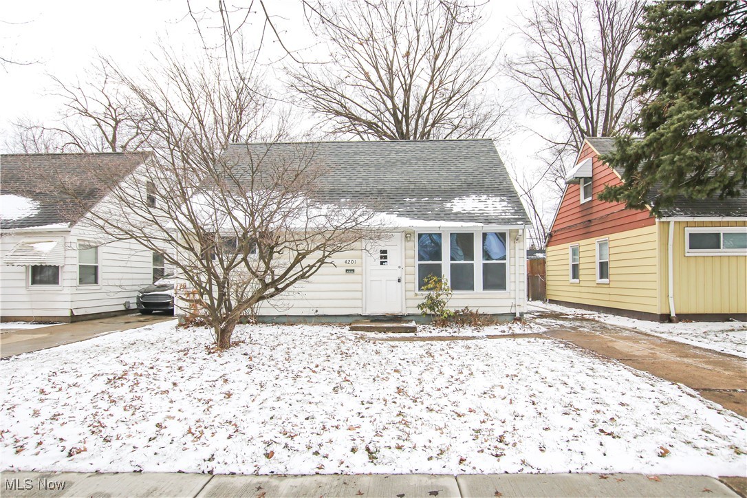 Charming and well-maintained, this 3-bedroom, 1-bath bungalow offers a blend of character and modern updates. The main floor features a bright living room, dining room, and an updated kitchen with classic white cabinets. Two comfortable bedrooms and a nicely updated full bath complete this level. Upstairs, a spacious third bedroom provides versatility. A den/flex space off the kitchen offers access to the fenced-in backyard, perfect for relaxing or entertaining. Additional highlights include central A/C, a detached single-car garage, and a great backyard space. Don't miss this wonderful home!