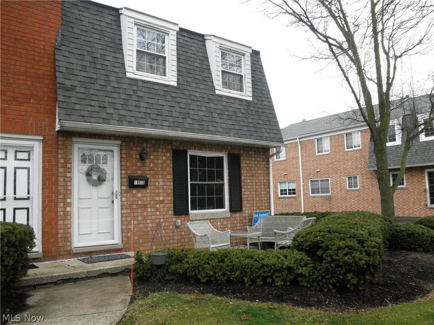 Conveniently located 2 bed, 2 bath, Fairview Park townhouse. Move right in and enjoy this updated home featuring contemporary colors, wood floors and tons of storage including a basement. Spacious great room/dining room with bamboo wood floors that lead to the kitchen.  Pocket door opens to updated Eat-in kitchen with granite counters, tile backsplash, newer white cabinetry, stainless steel appliances and walk-in pantry. Washer and dryer closet with utility sink off kitchen.  Updated half bath with vessel sink completes the first floor. Master bedroom with sitting room (could be a 3rd bedroom) and 2 closets. Main bath has been updated with newer vanity, ceramic flooring and Bath Fitter tub surround, (2018).  Additional bedroom also features 2 closets. Lower level with recreation room, utility area and entrance to the attached 2 car garage. Additional updates include Hot Water Tank, garbage disposal and front storm door (2019) and windows (approx. 2012). Located close to Rt 71, Kamms Co