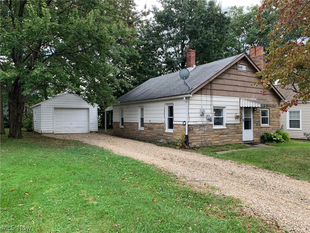 Ranch/Bungalow in great location. Seller used as a rental and was being rented for $550.00 per month. Vinyl replacement windows & roof replaced in 2003. entire interior just repainted and all kitchen appliances will stay. Comes with a 1 year home warranty with Americas's Preferred Home Warranties, offered by the seller,