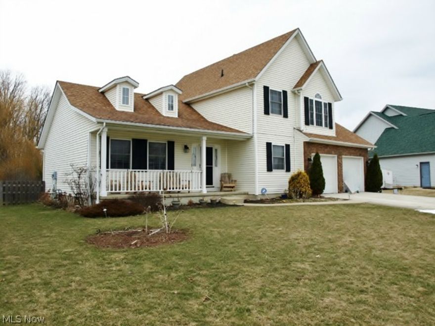 This home may be eligible for a USDA, No Money Down Loan!  Freshly painted - Immaculate - Just move in! Neutral decor, deck off the family room, large yard that back to green space - lots of room for outdoor fun! Nice sized kitchen with island / breakfast bar open to the family room with a gas fireplace. Entertaining will be a breeze in the sun filled formal dining room that opens to the living room with cathedral ceilings and skylight. Off the front entry is an office for added convenience. The basement offers a finished recreation room / laundry area / storage area and additional space for crafts / workout area, etc. All this and conveniently located and within minutes of Lorain County Metroparks - featuring a splash pad, fishing paddle boat rentals, trails and lots more! Hurry this home is priced to sell!