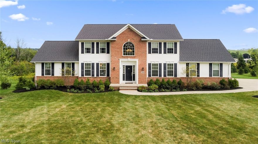 Stately colonial in the highly sought after Pettibone Glen. Elegant two-story foyer offers a dramatic entrance into the home. Large and open kitchen features custom cabinets, sizable island with breakfast bar, and all stainless steel appliances. Off the kitchen is the family room with vaulted ceilings, cozy fireplace, and loads of windows flooding natural light into the space. Separate dining room offers the perfect entertaining area for family dinners, holidays, and more! Master bedroom with private bathroom featuring soaking tub, shower, and double vanity. Three additional bedrooms are accompanied by a second full bathroom. Huge walkout basement currently houses a workout facility and offers loads of additional living space for a family room, children's playroom, or man-cave. Lush and green backyard is accessible through the kitchen sliders or the walkout basement. Enjoy the view of your freshly landscaped yard on your sprawling deck or stamped concrete patio below. Attached two car