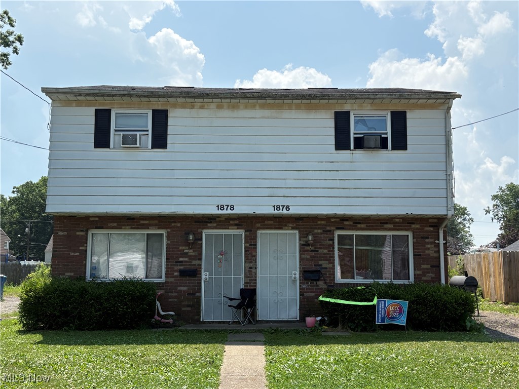 Welcome to your next investment or home!! This side-by-side duplex offers 3-bedrooms, 1-bathroom units, making it a fantastic opportunity for investors or owner-occupants. Combined rents total $2200.00 a month. This is a fully rented section 8 property
located in a convenient Lorain neighborhood, this property offers immediate cash flow and strong return potential from day one.
Don’t miss out on this great investment opportunity. SOLD AS-IS, Owner will not make any repairs.
This property being sold with 1880-1882
