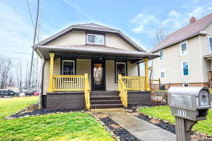 If you looking for a property that has many uses this one may be for you.  As you enter the home you will see that this property has been very well cared for as the home has been freshly painted thru out and new flooring installed.  From front porch you enter into large living room that leads you into a well appointed kitchen then an addition has a large dining room.  2 bedrooms and full bath complete the first floor.The 2nd floor has a spacious 3rd bedroom with lots of closet space and storage areas.  When you leave the home and head to back of property there is an above ground pool secured with wrap around deck then a great  40 X 30 pole building built in 2017 with 200 amp service, Floor has been plumbed for in floor heat. Over-sized 12' X 24'  garage door, lots of LED lighting that  makes this building a great place to work on equipment, pull maintenance on cars. A complete list of updates will be with supplements. Warranty transfers with siding and central air.   Room sizes and sq footage is approx. Elect $88.00 per month and gas is $69.00 per month.  Complete list of updates are available.