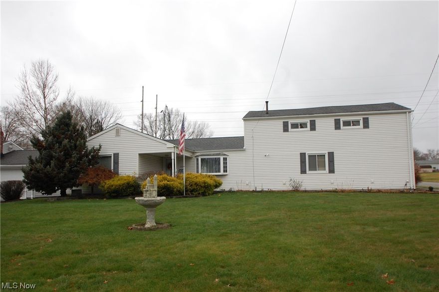 Take a look at this 5 bedroom 2 full bath conventional style home. Features a living room with new LVT flooring, eat in kitchen with slider out to a deck, 3 bedrooms and 1 full bath on main level. The upper level has 2 bedrooms and 1 full bath and includes a nice sitting room 21x9. The basement is full with a 1/2 bath and laundry hook ups. Recent updates include all new LVT flooring in LR, kitchen and hallways, the first floor bedrooms have new carpet, the 2 car garage is oversized (34x22). There are 2 HVAC units 1 being new in 2019. This sits on a large corner lot and has a deck and a shed.