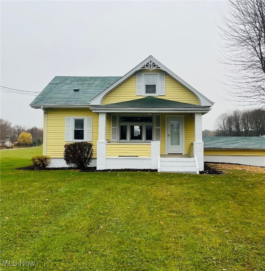 This charming bungalow, nestled on nearly 5 acres, is a dream come true for those seeking a cozy yet spacious home with ample outdoor space. Nearly every aspect of the home has been updated, including laminate flooring, windows and doors, heating and cooling systems, a hot water tank, a well pump, and more. The beautifully remodeled kitchen and bathroom are must-sees. For hobbyists or those in need of extra storage, the property features a detached two-car garage. Offering the perfect blend of indoor comfort and outdoor adventure, this home is an ideal retreat for those craving a peaceful and versatile lifestyle.