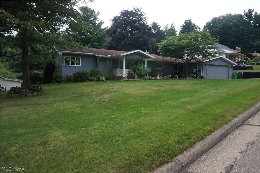 Solid ranch home located close to Pomerene Hospital in a nice neighborhood in the Village of Millersburg.  The main floor consists of 1,782 sq ft, 3 bedrooms, 1 bathroom, living room, fireplace, dining room, enclosed back porch, shop/tool room, and a 2-car attached garage.  The finished basement offers a large family/rec room with a fireplace, a 4th bedroom, 2nd bathroom, office, laundry,  and storage area.  The outside of the home is very well maintained with a nice front porch, charming bbq area, and a storage shed.  Very nice home with a lot to offer.  Call today for your private showing.