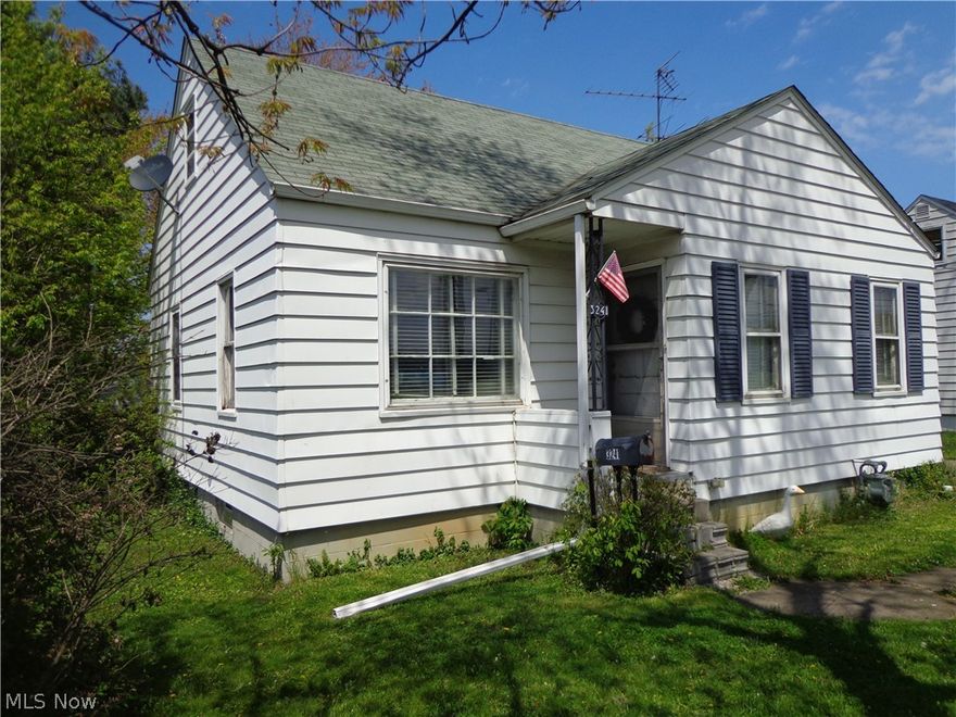 This Cape Cod style house is located across from the post office and right around the corner from Maple park which has a playground, ballfield, and pavilion. It is not too far from the lake and hinges right on the border of Sheffield. By finishing the upstairs you can instantly add property value and expand your space to another room. Hardwood floors can be found in the bedrooms and under the carpet on the first floor. There is a nice back yard with space for entertaining and enjoying the warmer months. This could also be a nice first house transitioning this into an investment property.