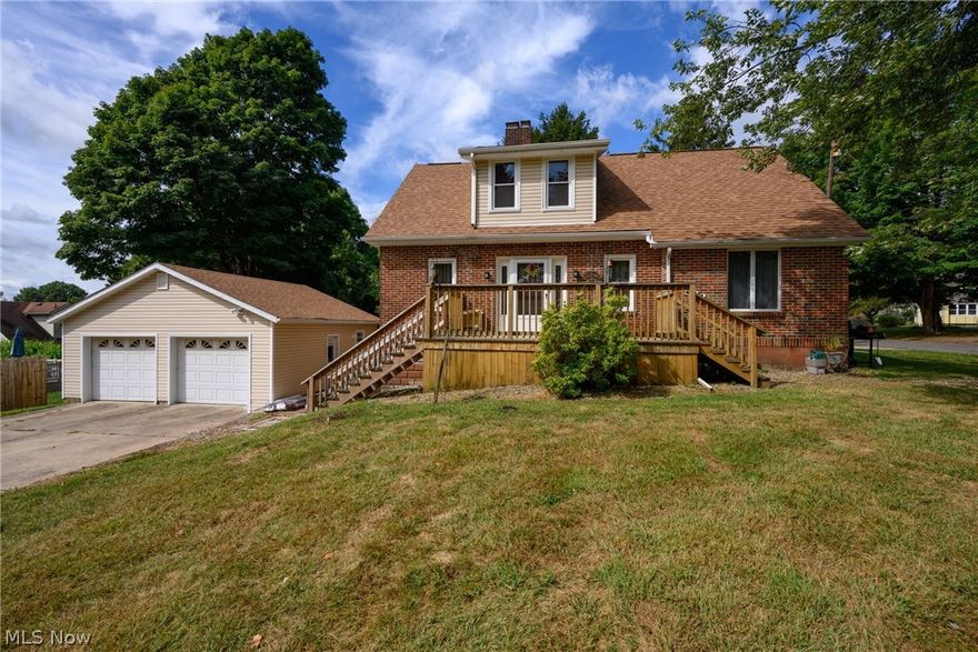 Wow! Check out this AMAZING home located in the Kent CSD. This gorgeous 4 bedroom, 1.5 bath home has been wonderfully maintained over the years and is now ready for new owners. Situated on a beautiful corner lot, the location could NOT be better! This home screams pride of ownership! Walk up to the spacious front deck which overlooks your gorgeous lot and prepare to be amazed. This front deck would be perfect for those beautiful Fall nights just ahead. Make your way in the front door and you come to the warm embrace of the living room. Featuring a beautiful fireplace, this room is perfect for family movie nights or get togethers with friends. Continue across the hall and you come to yet another spacious family room which offers another fireplace and a ton of windows allowing for a lot of natural light. Continue on into the eat-in kitchen area which has been well maintained and features all new appliances and hardware. The kitchen flows perfectly into the dining space which would be gre